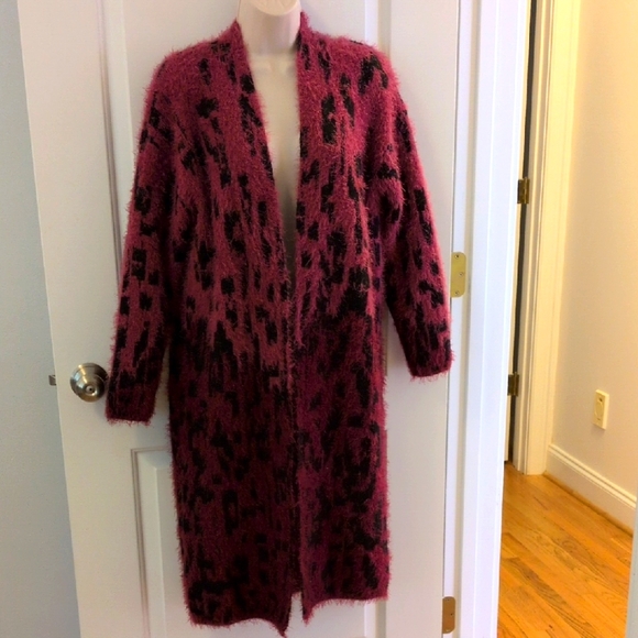 New Directions Long Open Cardigan - Picture 1 of 6